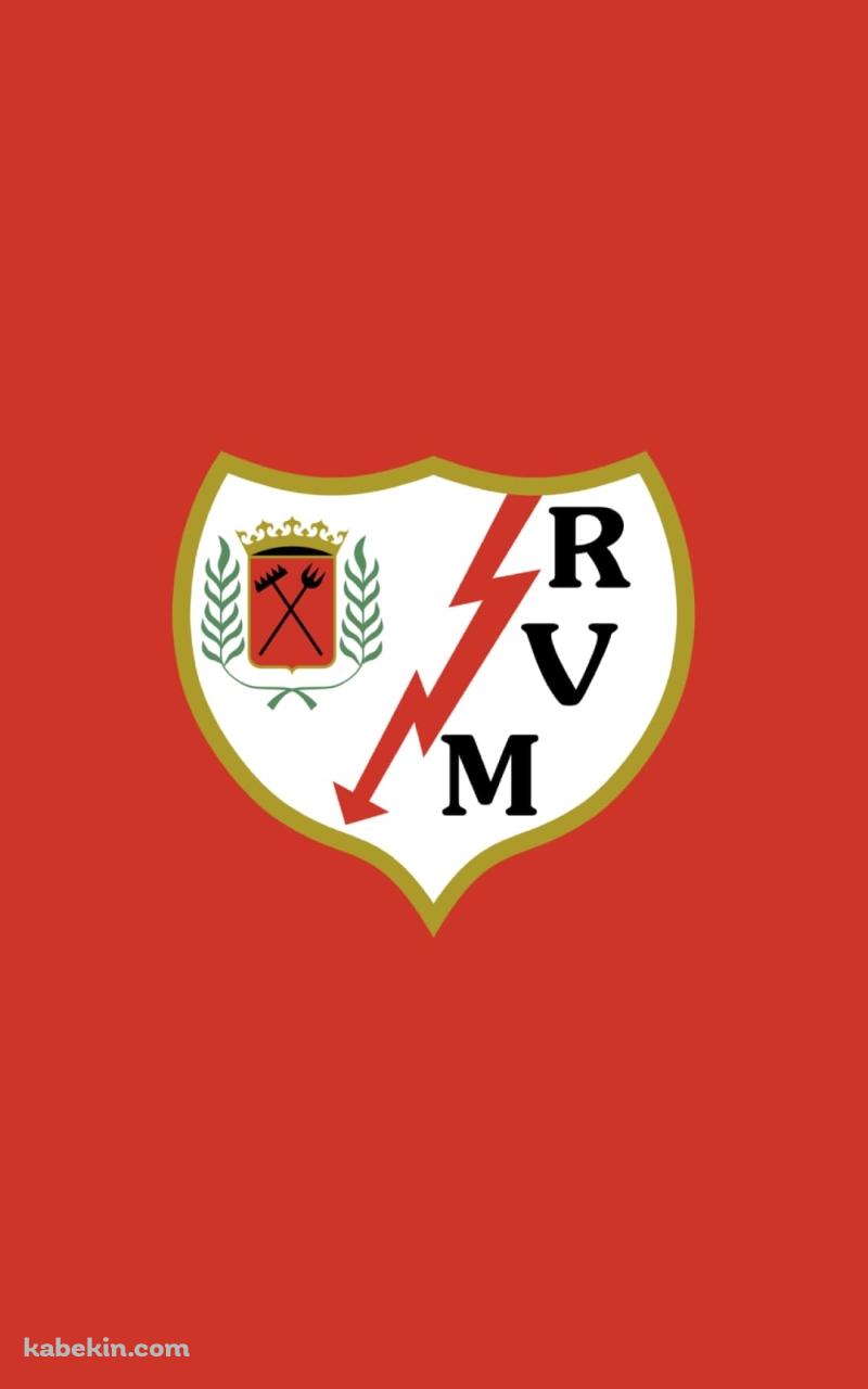 ラージョ・バジェカーノ エンブレムのAndroidの壁紙(800px x 1280px) スマホ用