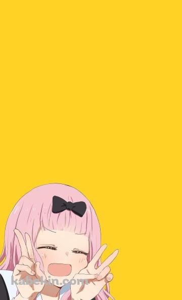 キュートな藤原千花 / 藤原書記 / かぐや様は告らせたい～天才たちの恋愛頭脳戦～のAndroidの壁紙(360px x 592px) スマホ用