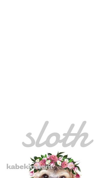 かわいいナマケモノ SlothのAndroidの壁紙(360px x 592px) スマホ用