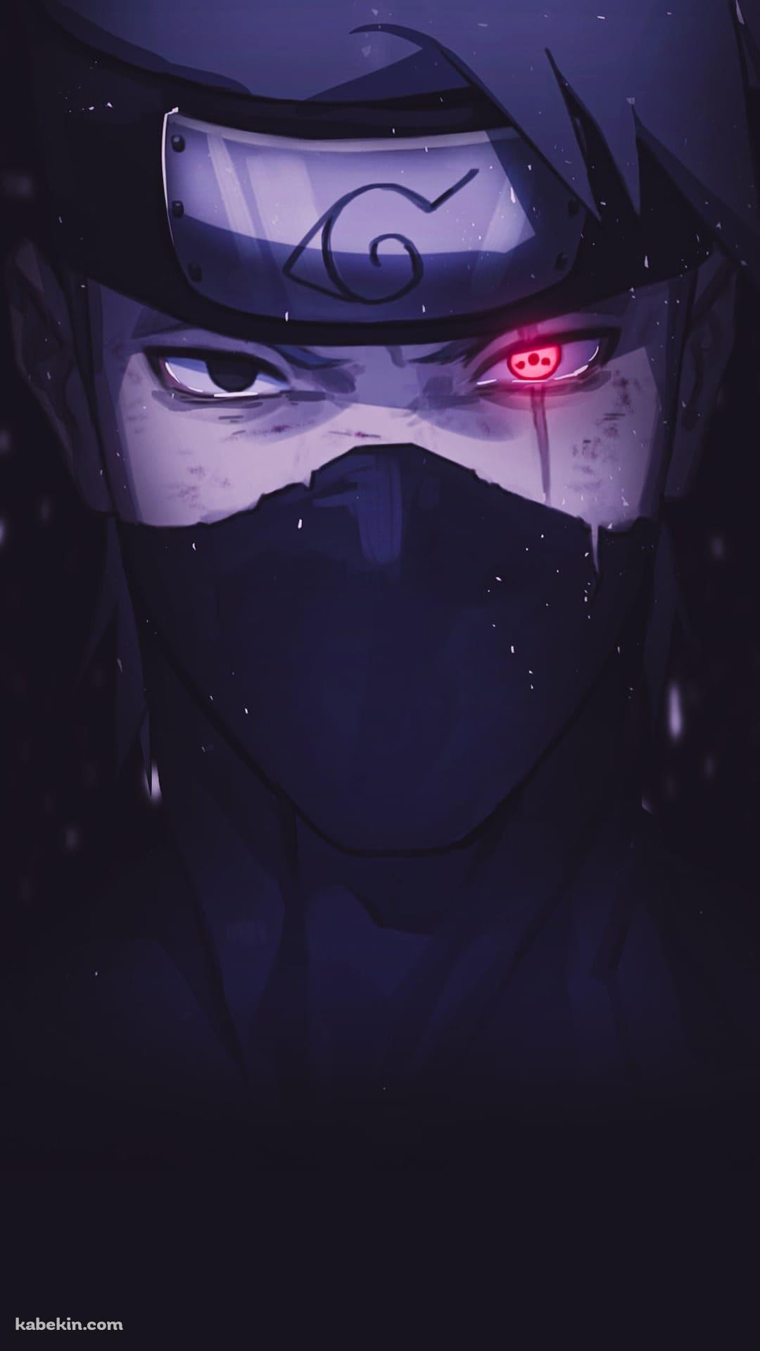 NARUTO / はたけカカシ / かっこいい / 写輪眼 / 神威のAndroidの壁紙(1080px x 1920px) スマホ用