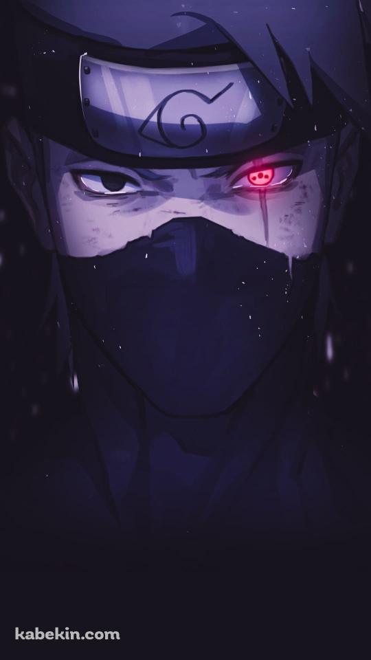 NARUTO / はたけカカシ / かっこいい / 写輪眼 / 神威のAndroidの壁紙(540px x 960px) スマホ用