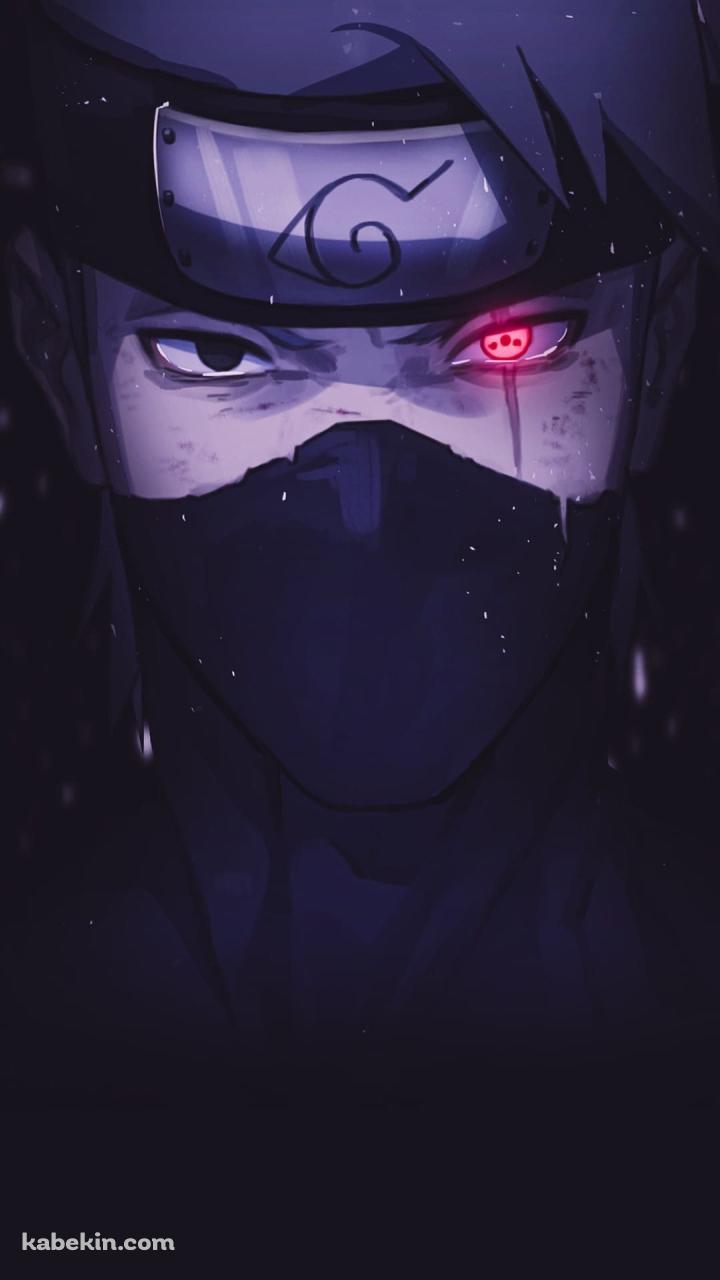 NARUTO / はたけカカシ / かっこいい / 写輪眼 / 神威のAndroidの壁紙(720px x 1280px) スマホ用