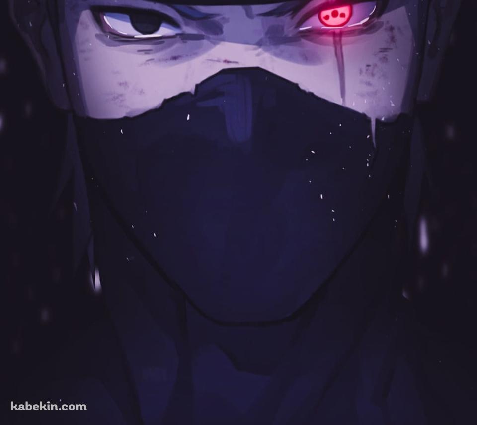 NARUTO / はたけカカシ / かっこいい / 写輪眼 / 神威のAndroidの壁紙(960px x 854px) スマホ用