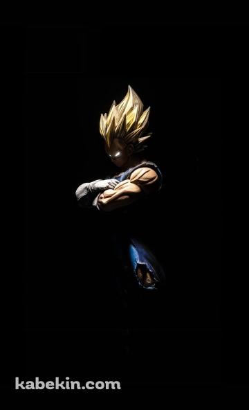 ドラゴンボール かっこいいベジータのAndroidの壁紙(360px x 592px) スマホ用