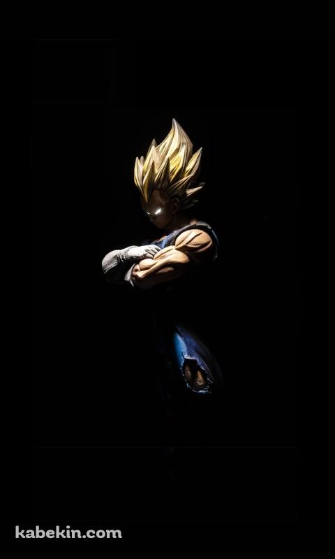 ドラゴンボール かっこいいベジータのAndroidの壁紙(480px x 800px) スマホ用