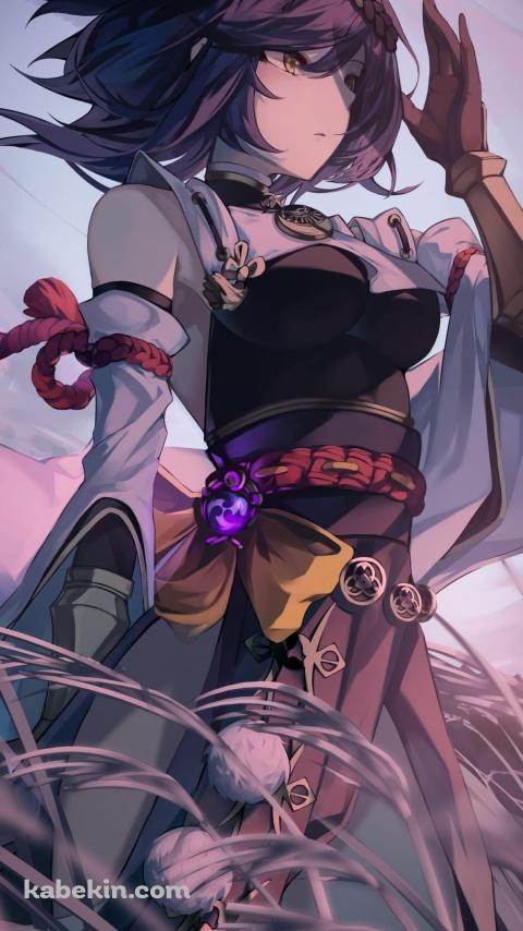 九条サラ / 原神のAndroidの壁紙(480px x 854px) スマホ用