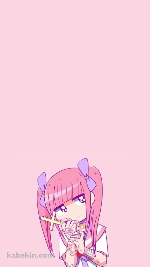 メンヘラちゃんのAndroidの壁紙(480px x 854px) スマホ用