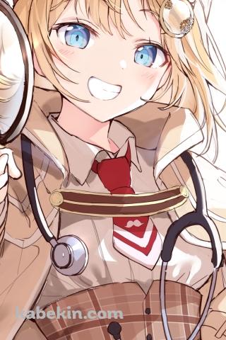 かわいいワトソン・アメリア / バーチャルYouTuber / ホロライブのAndroidの壁紙(320px x 480px) スマホ用