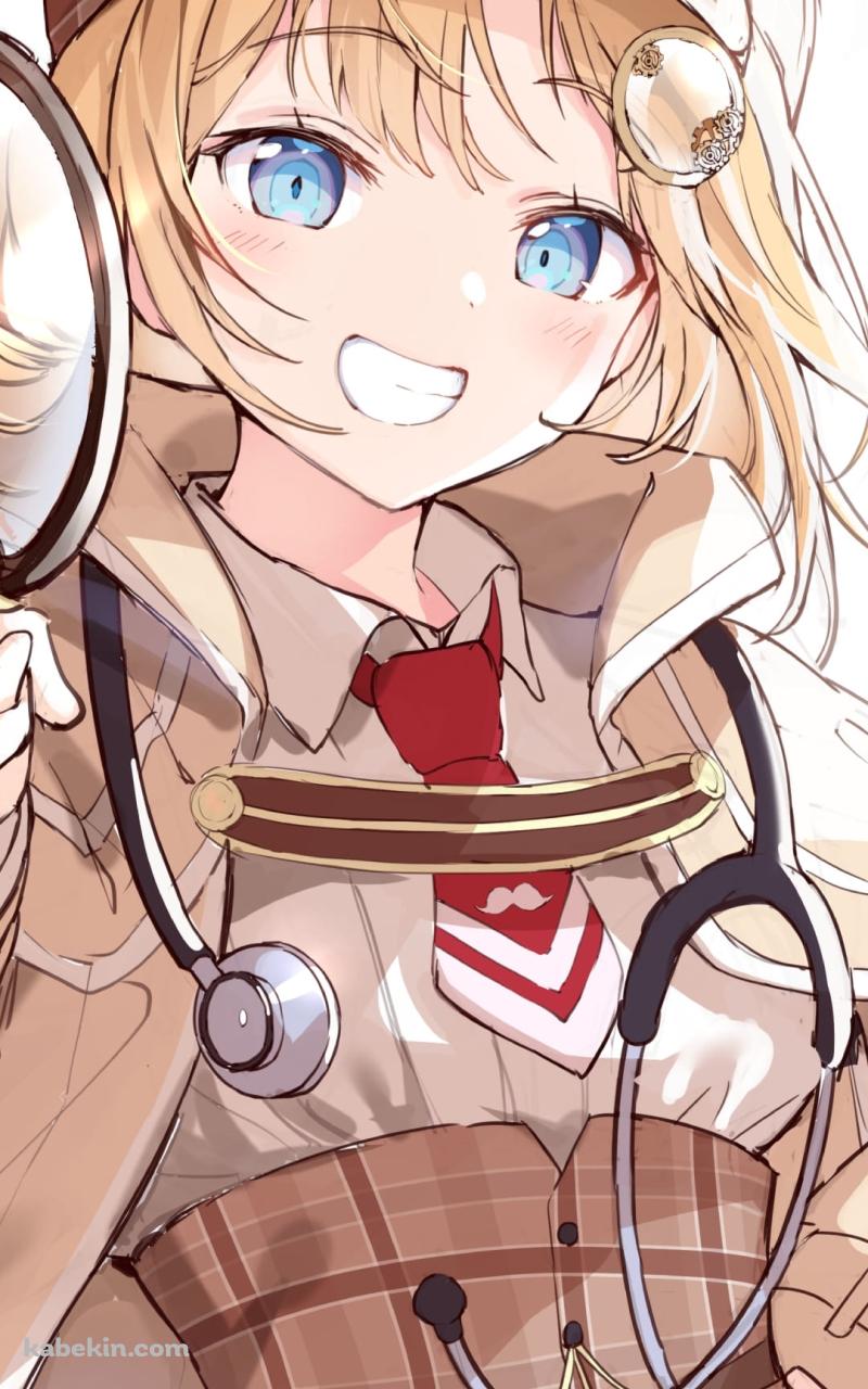 かわいいワトソン・アメリア / バーチャルYouTuber / ホロライブのAndroidの壁紙(800px x 1280px) スマホ用