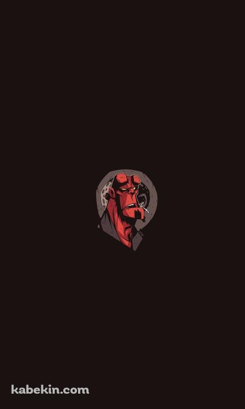 マイク・ミニョーラ / HellboyのAndroidの壁紙(480px x 800px) スマホ用