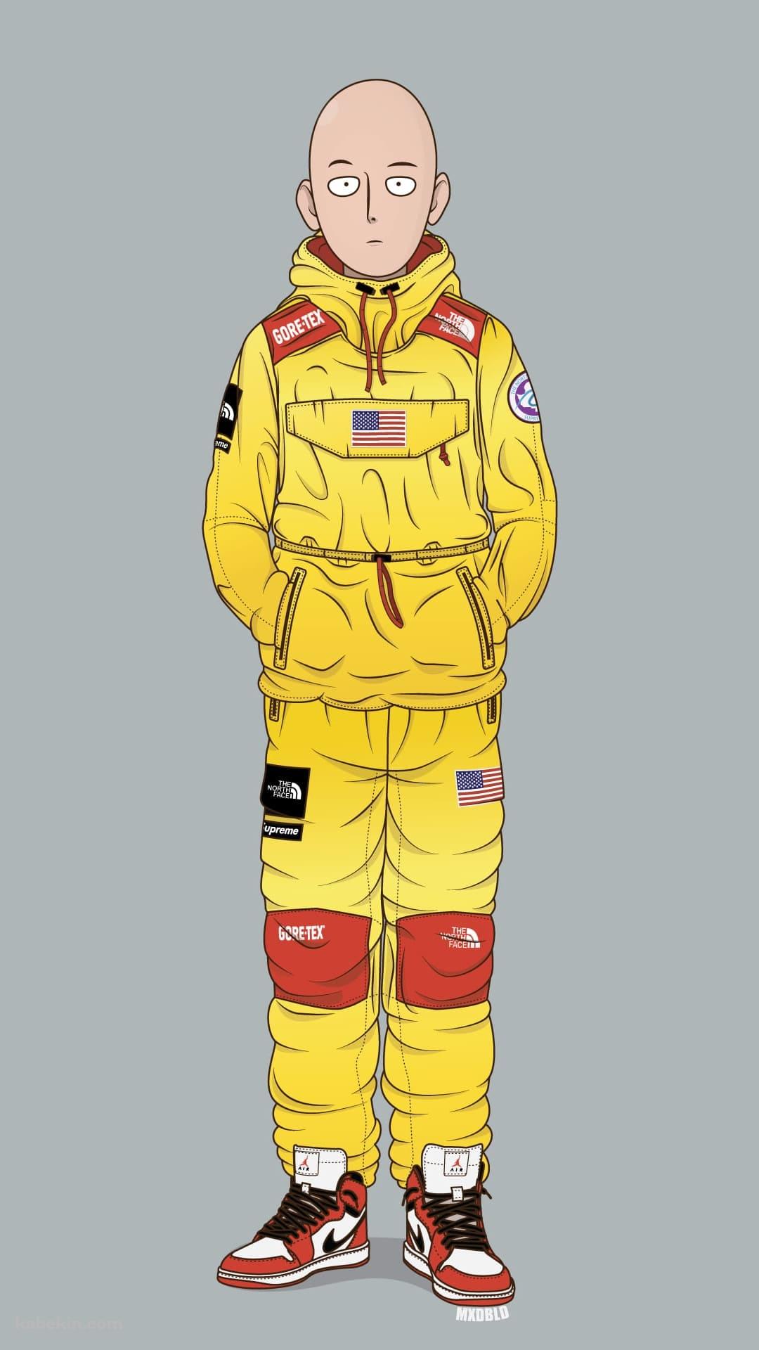 カジュアルなサイタマ THE NORTH FACEのAndroidの壁紙(1080px x 1920px) スマホ用