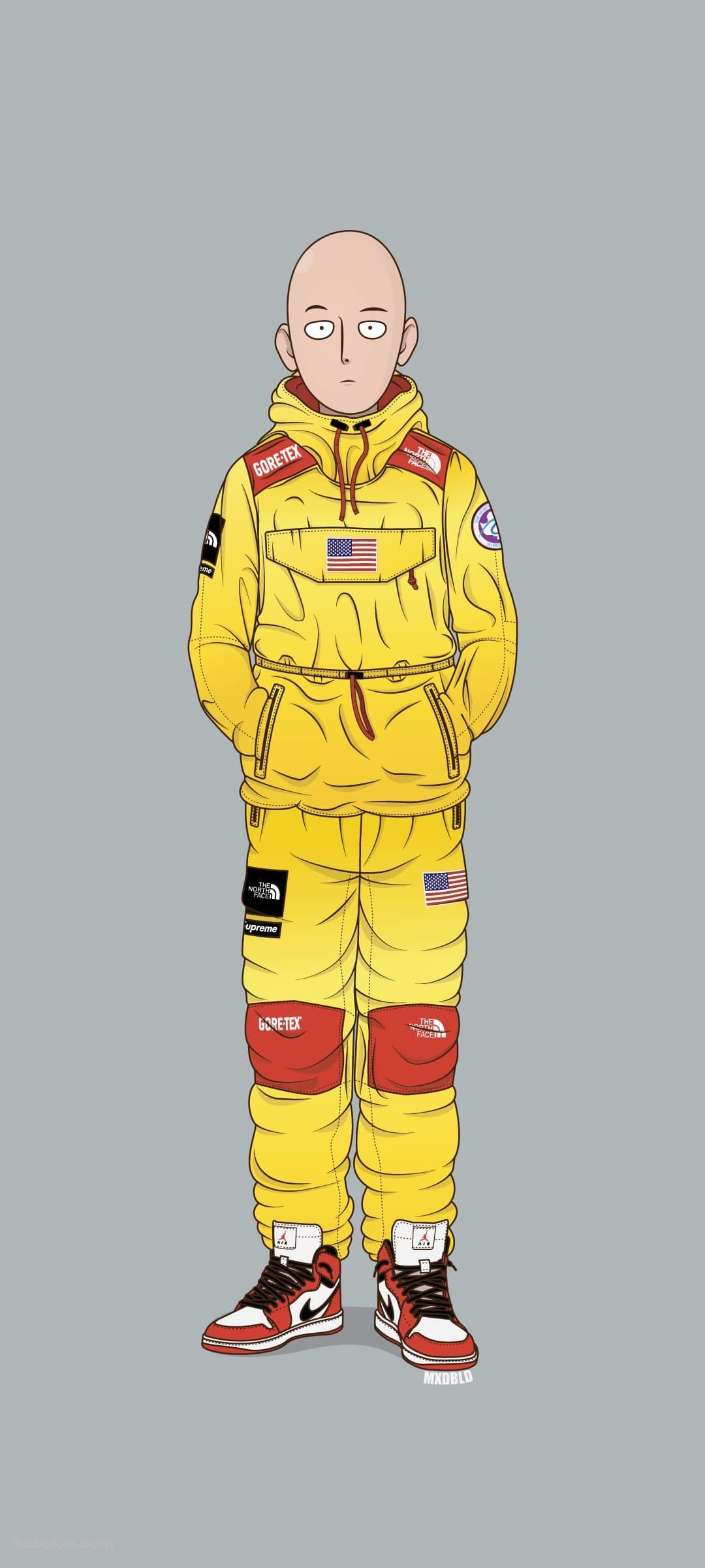 カジュアルなサイタマ THE NORTH FACEのAndroidの壁紙(1080px x 2400px) スマホ用