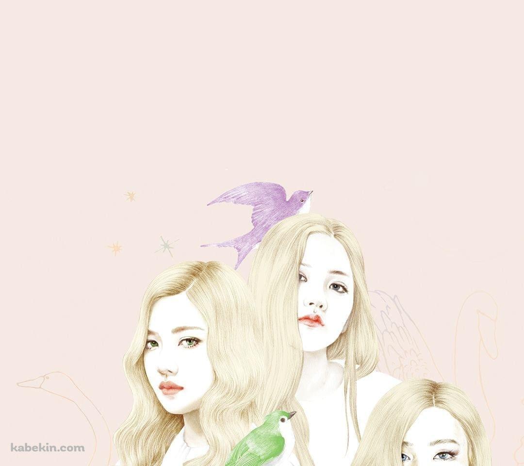 Red Velvet（レッド・ベルベット）レドベルのAndroidの壁紙(1080px x 960px) スマホ用