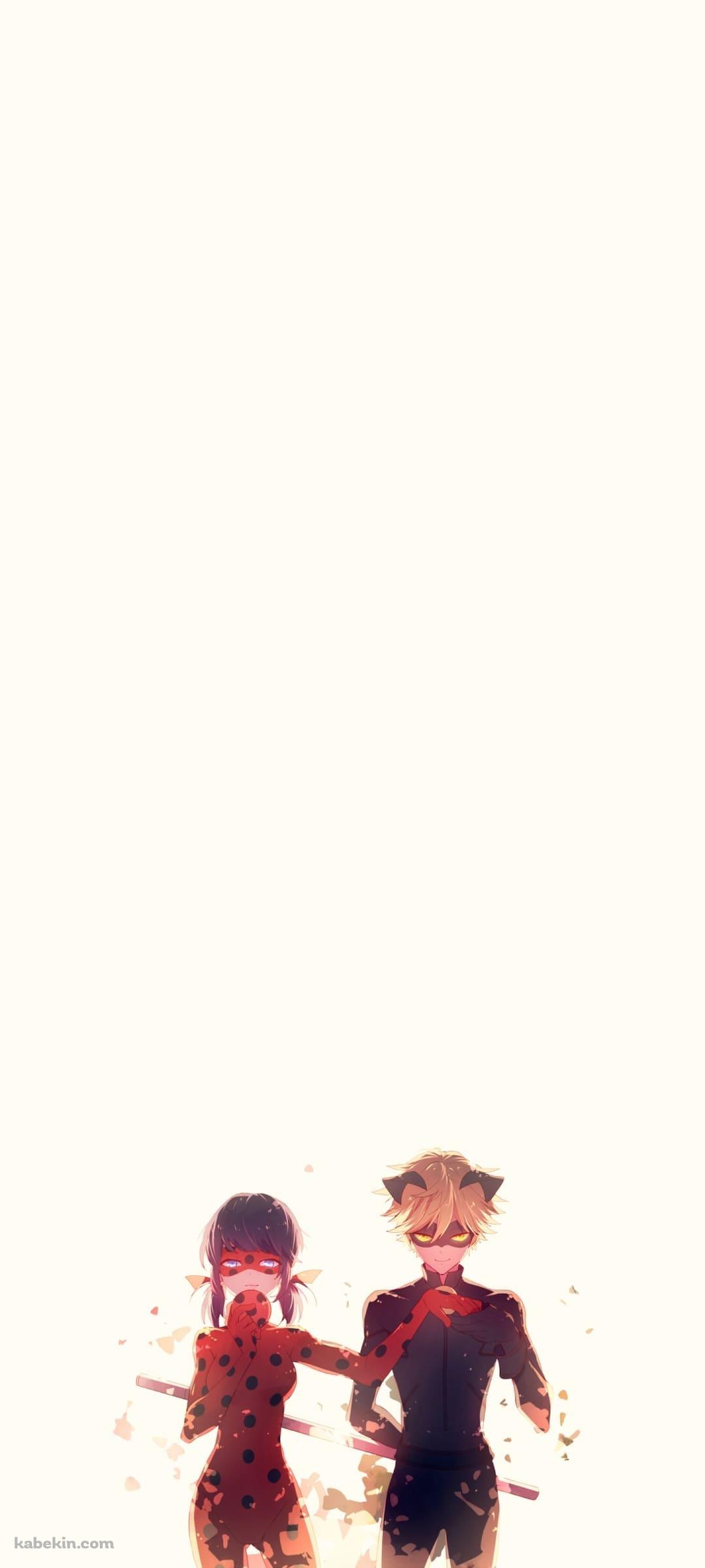 ミラキュラス レディバグ&シャノワールのAndroidの壁紙(1080px x 2400px) スマホ用