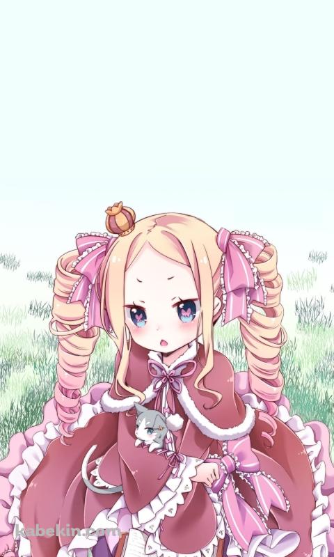Re:ゼロから始める異世界生活 リゼロ ベアトリスのAndroidの壁紙(480px x 800px) スマホ用
