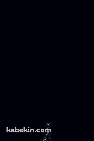 青いクリスマス / クリスマスツリー / Blue ChristmasのAndroidの壁紙(320px x 480px) スマホ用