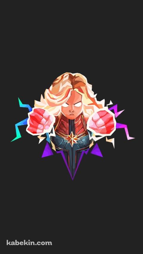 キャプテン・マーベルのAndroidの壁紙(480px x 854px) スマホ用