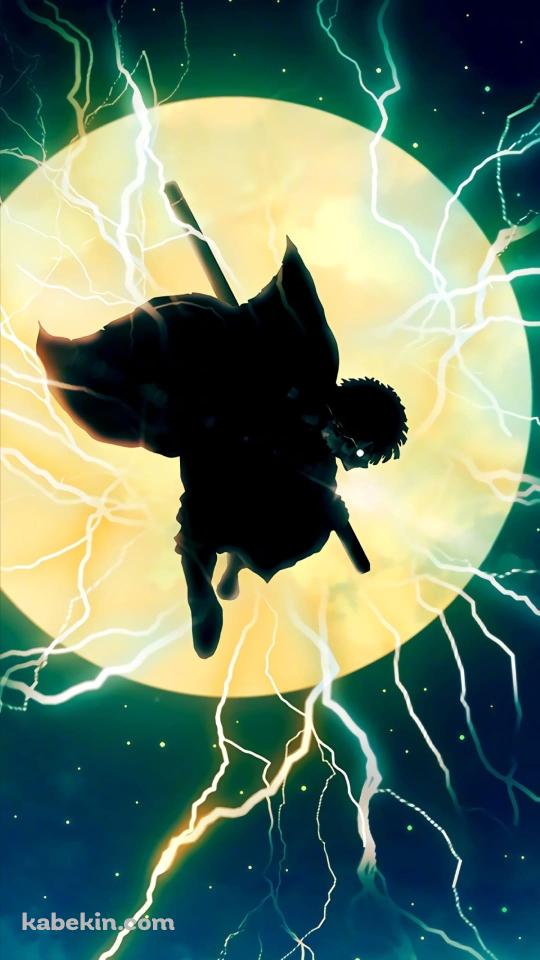 我妻善逸 居合の達人 全集中 雷の呼吸のAndroidの壁紙(540px x 960px) スマホ用