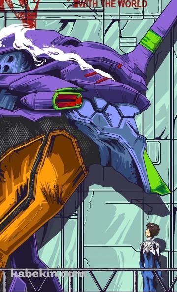 エヴァ / 碇シンジ / 逃げちゃダメだのAndroidの壁紙(360px x 592px) スマホ用