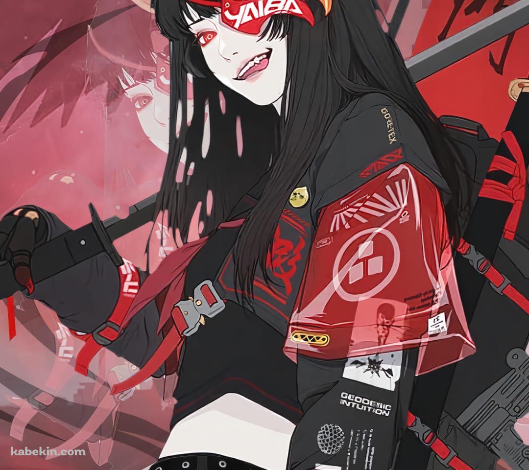 刀を持った女性 / YAIBA / かっこいいのAndroidの壁紙(1080px x 960px) スマホ用