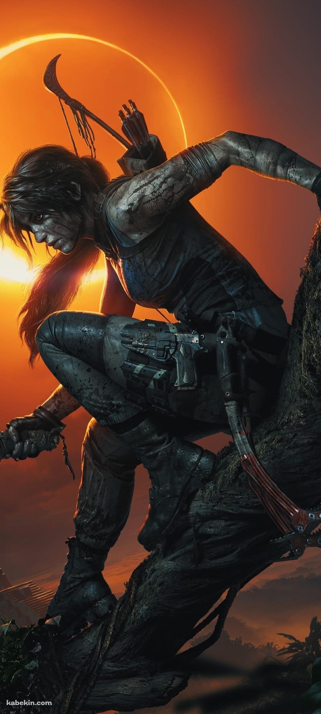 トゥームレイダー ララ・クロフトのAndroidの壁紙(1080px x 2400px) スマホ用