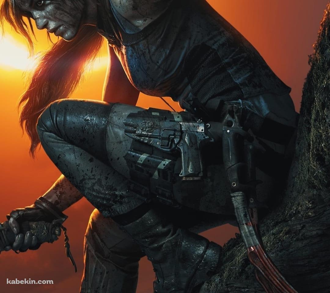 トゥームレイダー ララ・クロフトのAndroidの壁紙(1080px x 960px) スマホ用