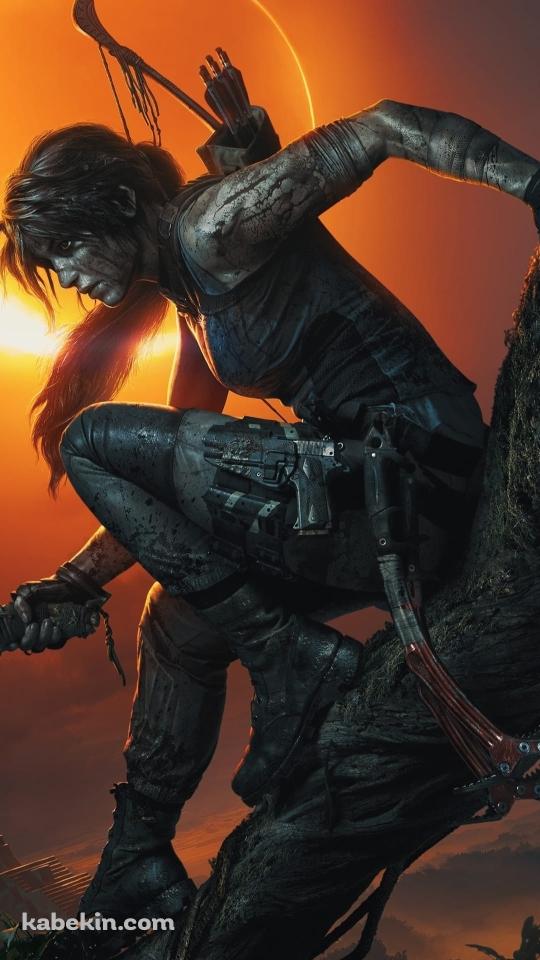 トゥームレイダー ララ・クロフトのAndroidの壁紙(540px x 960px) スマホ用