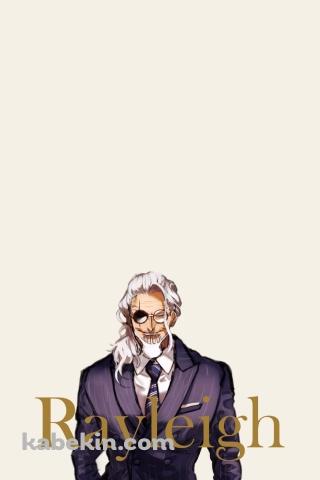 シルバーズ・レイリー / 冥王 / ONE PIECEのAndroidの壁紙(320px x 480px) スマホ用