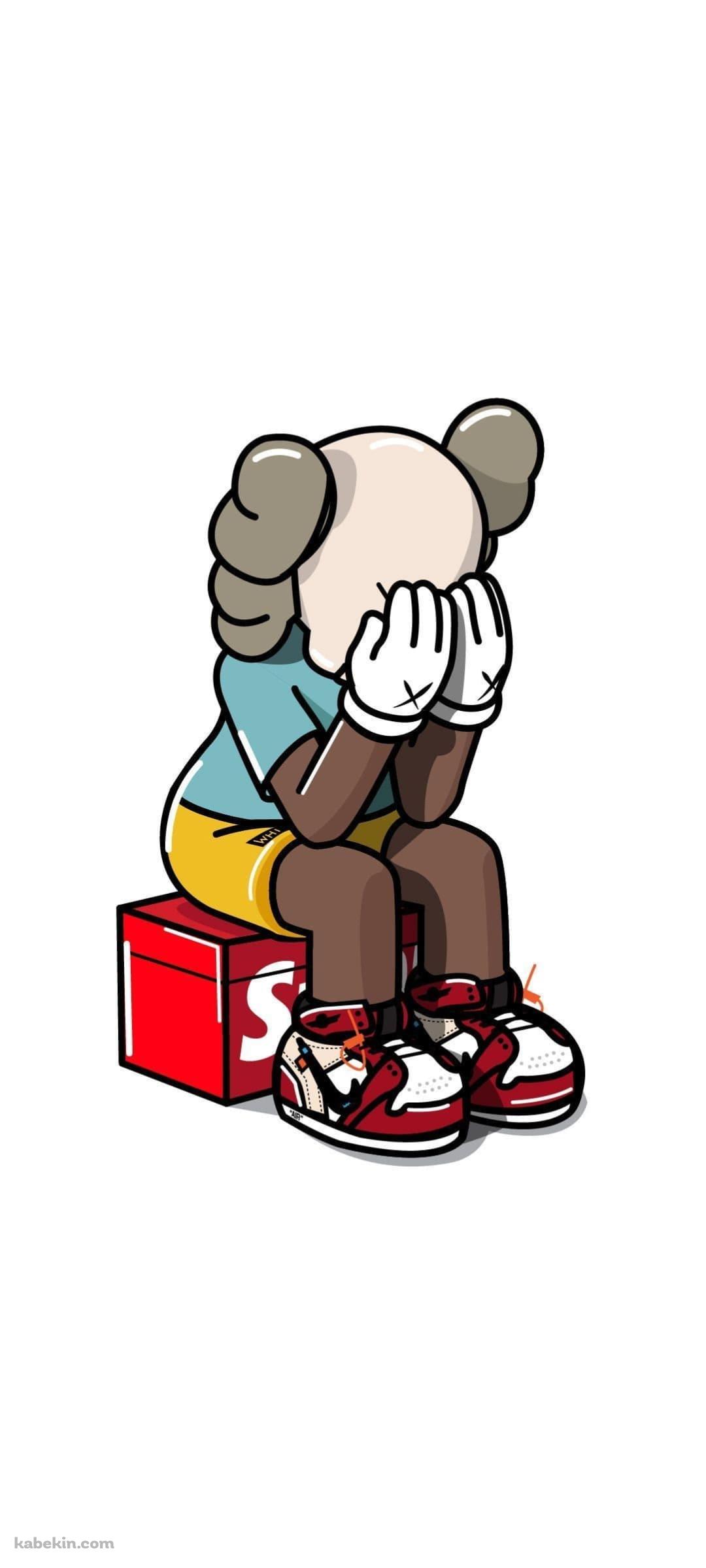 KAWS / カウズ / NIKE / コラボのAndroidの壁紙(1080px x 2400px) スマホ用