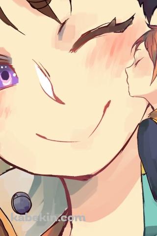 七つの大罪 キングとディアンヌのAndroidの壁紙(320px x 480px) スマホ用