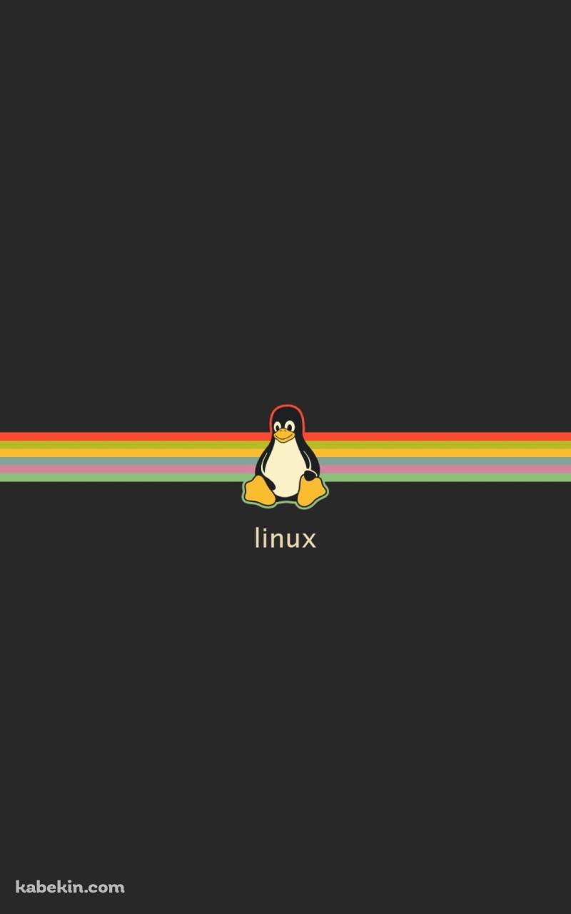 linux リナックス ペンギンのAndroidの壁紙(800px x 1280px) スマホ用