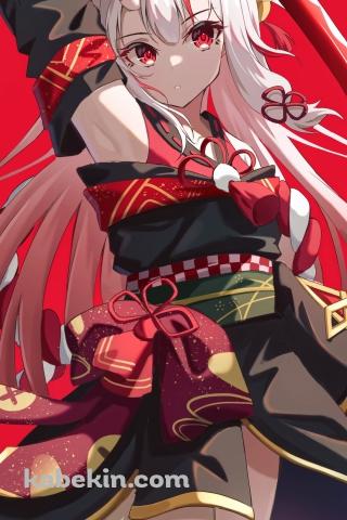 巴御前 / FGOのAndroidの壁紙(320px x 480px) スマホ用