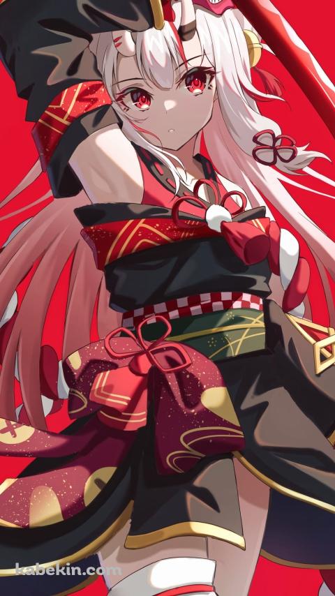 巴御前 / FGOのAndroidの壁紙(480px x 854px) スマホ用