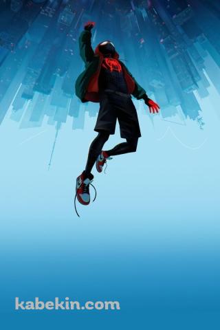 スパイダーマン:スパイダーバースのAndroidの壁紙(320px x 480px) スマホ用