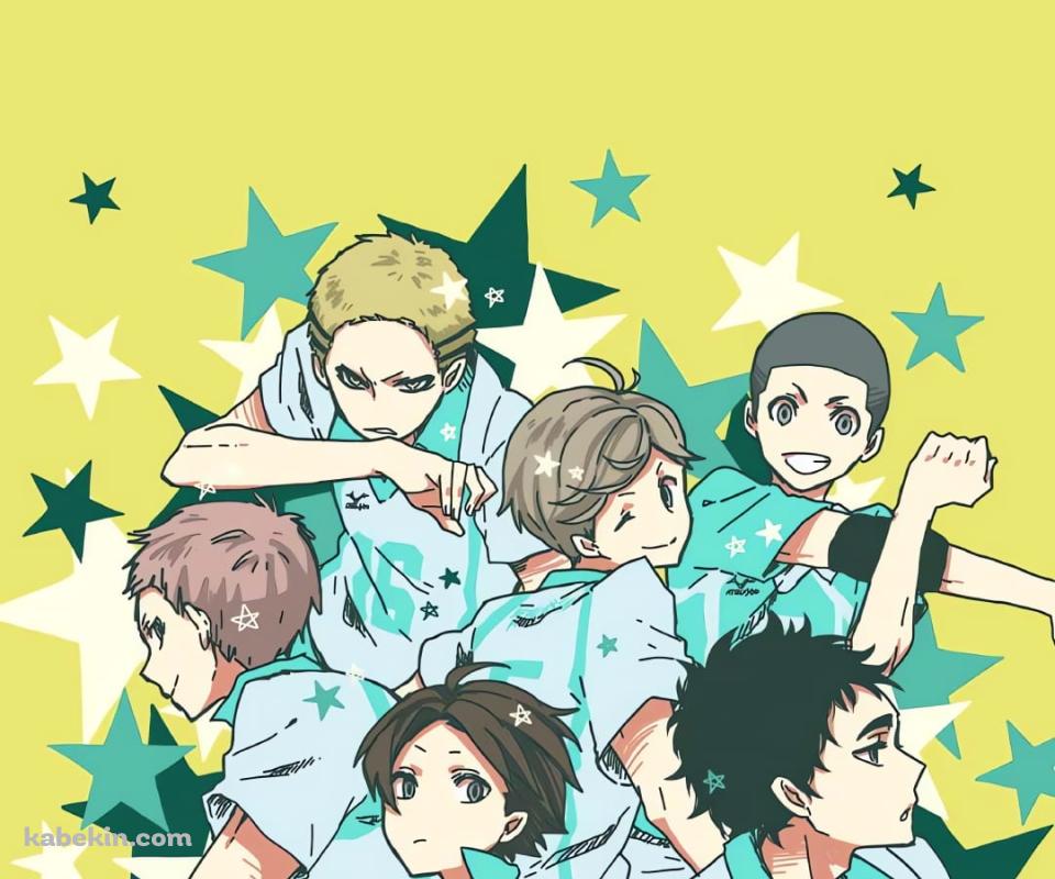 ハイキュー!! 青葉城西高校のAndroidの壁紙(960px x 800px) スマホ用