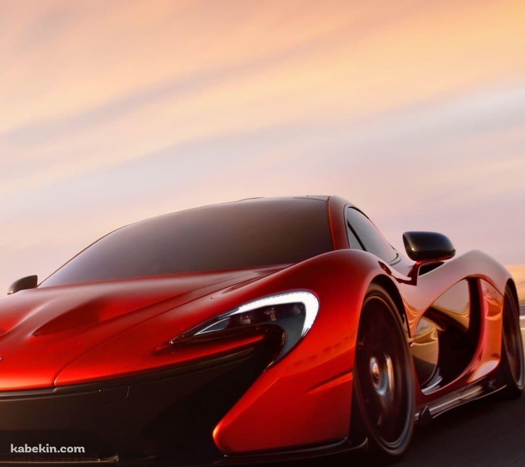 マクラーレンP1 / McLaren P1 / かっこいい赤い車のAndroidの壁紙(1080px x 960px) スマホ用