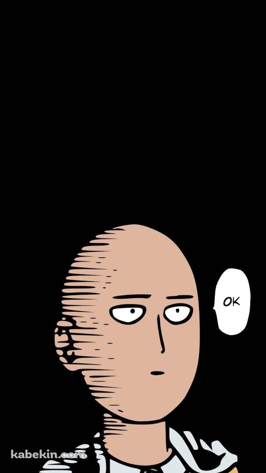 ワンパンマン OK シュールのAndroidの壁紙(540px x 960px) スマホ用