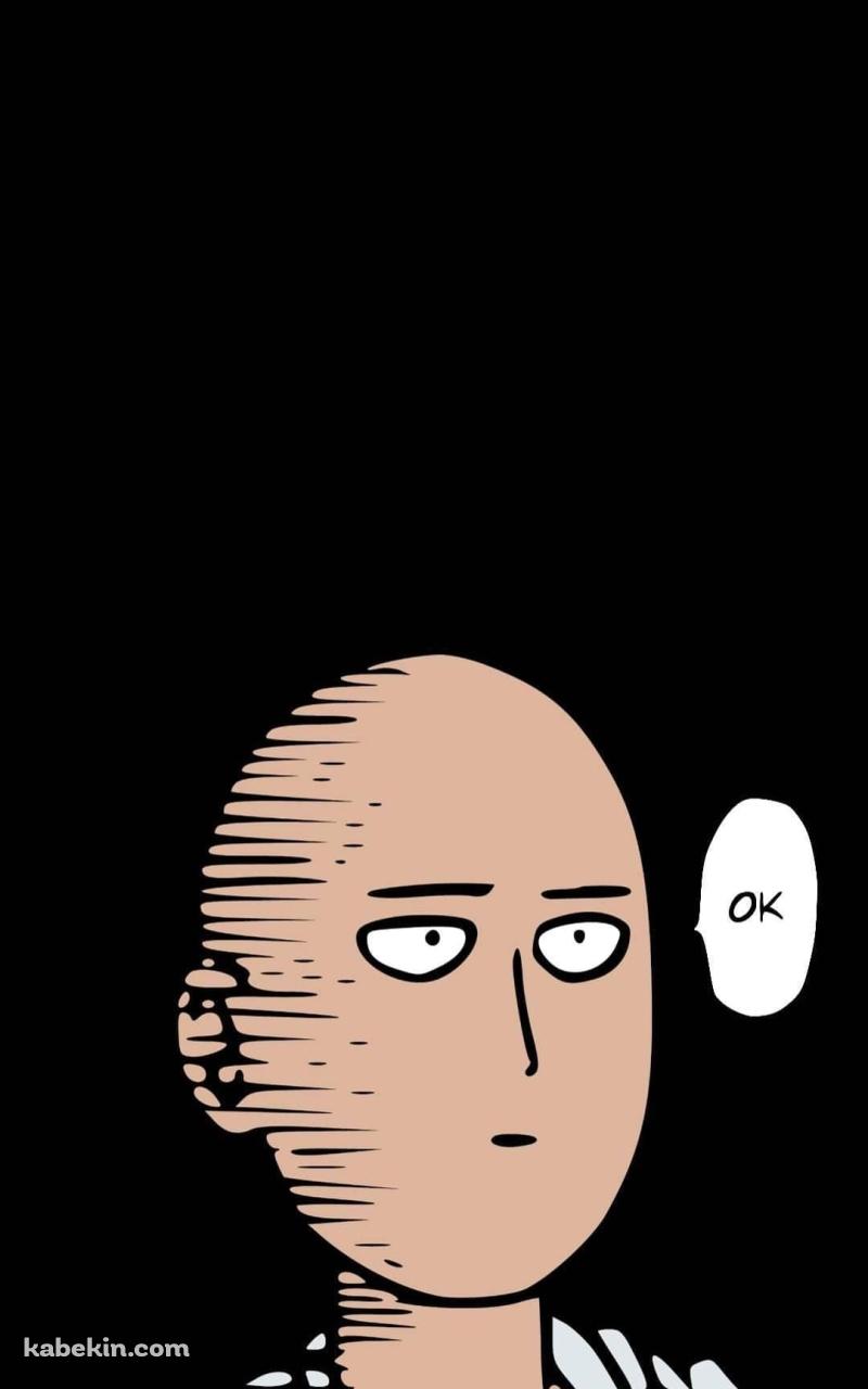 ワンパンマン OK シュールのAndroidの壁紙(800px x 1280px) スマホ用