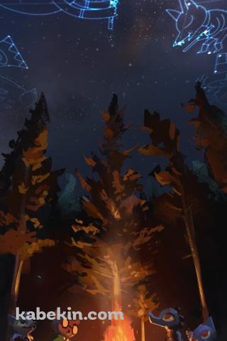 ナイト・イン・ザ・ウッズ / NIGHT IN THE WOODSのAndroidの壁紙(320px x 480px) スマホ用