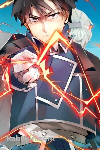 鋼の錬金術師 / ロイ・マスタング大佐 / ハガレンのAndroidの壁紙(320px x 480px) スマホ用