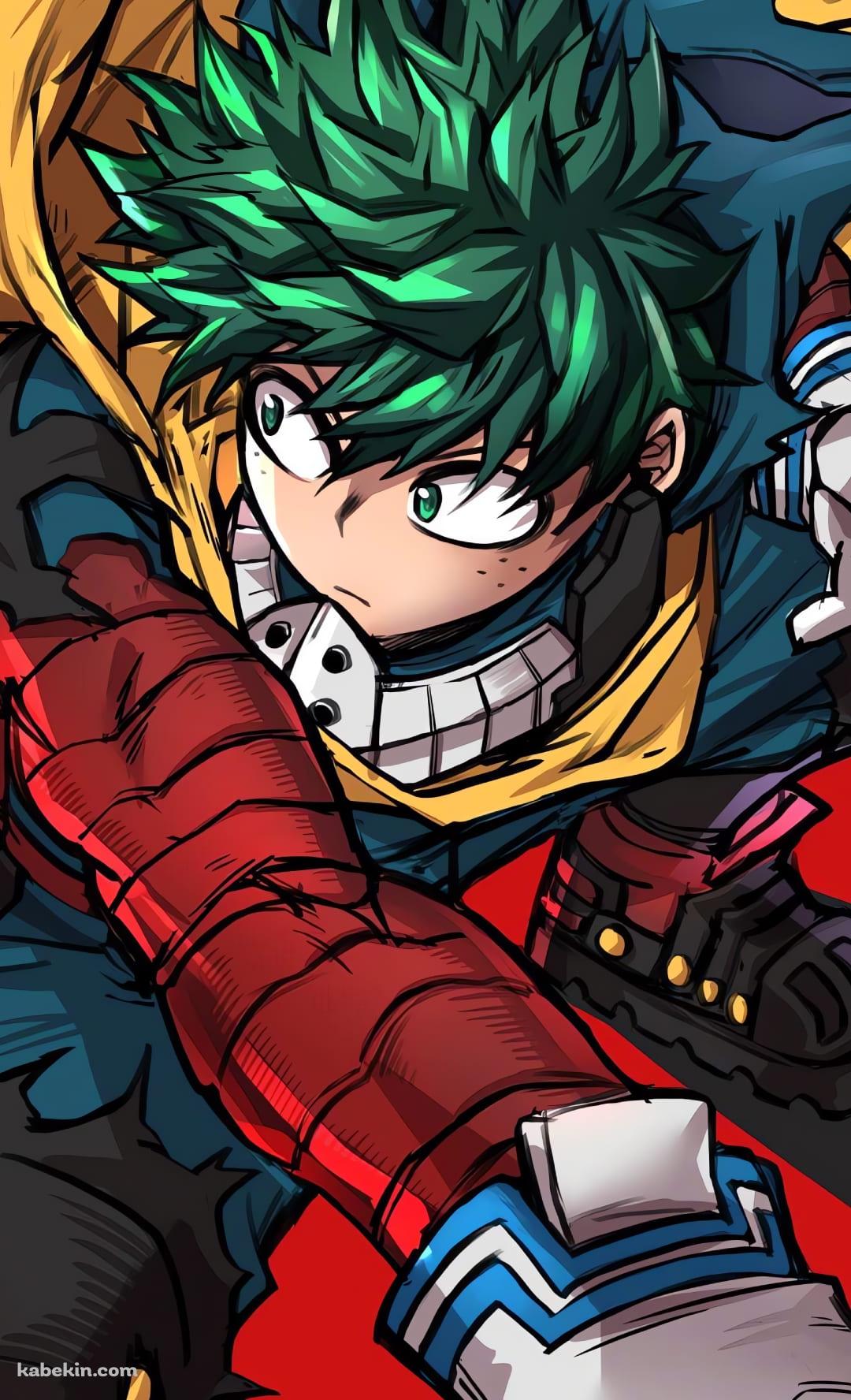 緑谷出久(みどりやいずく) / デク / 僕のヒーローアカデミア / ヒロアカ / かっこいいのAndroidの壁紙(1080px x 1776px) スマホ用