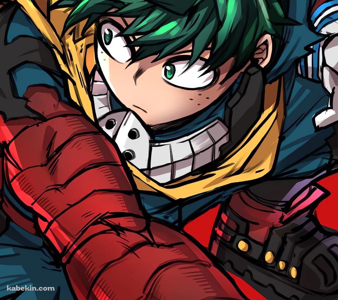 緑谷出久(みどりやいずく) / デク / 僕のヒーローアカデミア / ヒロアカ / かっこいいのAndroidの壁紙(1080px x 960px) スマホ用