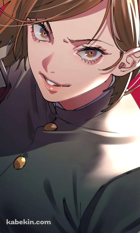 釘崎野薔薇(くぎさきのばら) / 呪術廻戦のAndroidの壁紙(480px x 800px) スマホ用