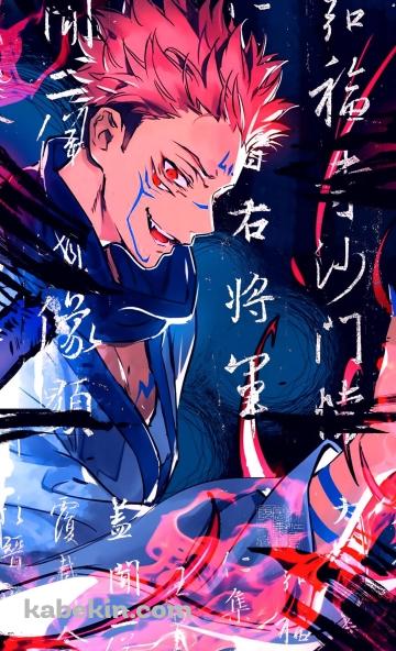 呪術廻戦 / めちゃくちゃかっこいい両面宿儺 / 虎杖悠仁のAndroidの壁紙(360px x 592px) スマホ用