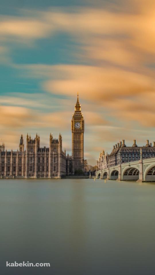 綺麗なロンドンの風景・ビッグベンのAndroidの壁紙(540px x 960px) スマホ用