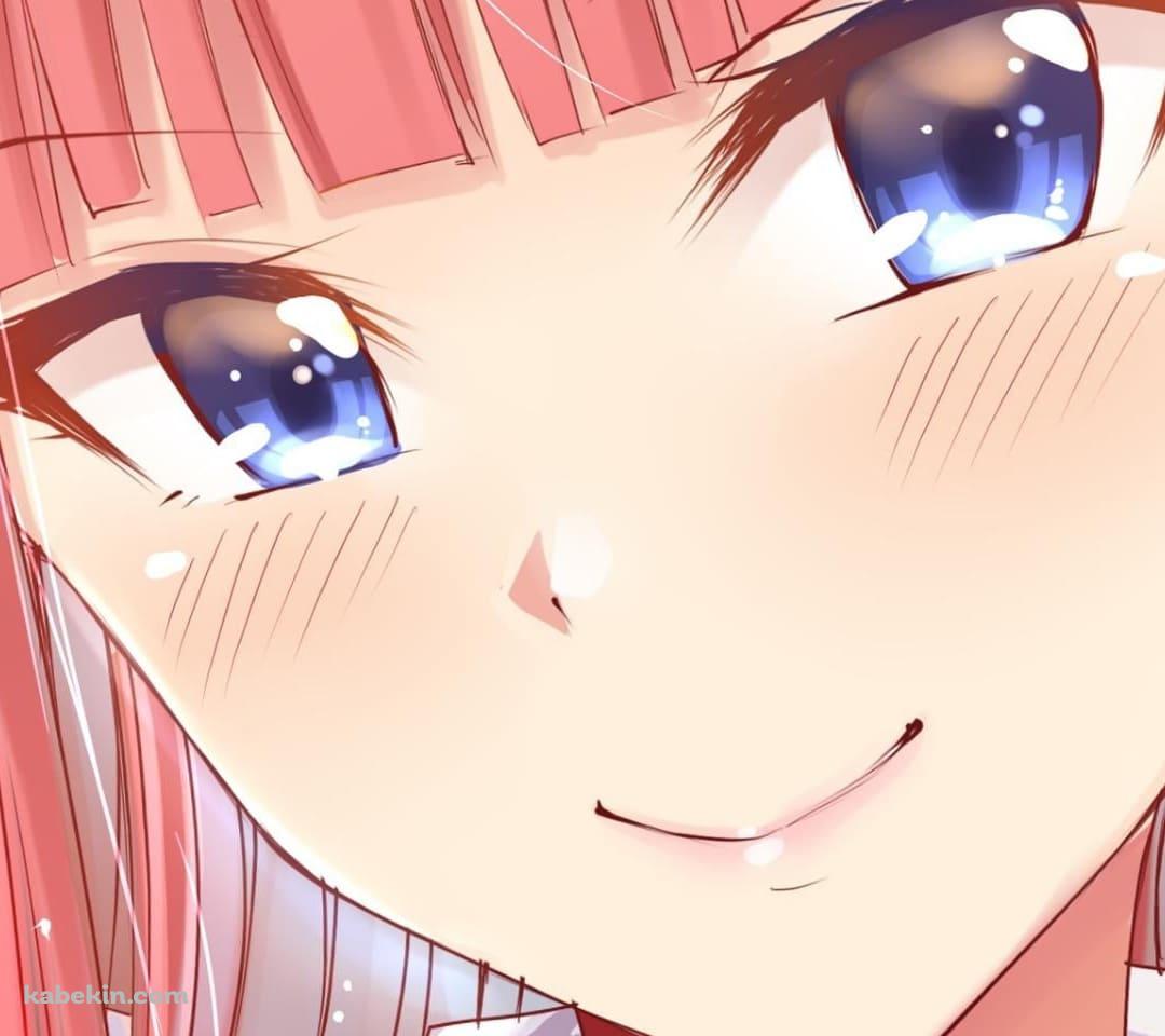 かわいい中野 二乃 / 五等分の花嫁 / イラストのAndroidの壁紙(1080px x 960px) スマホ用