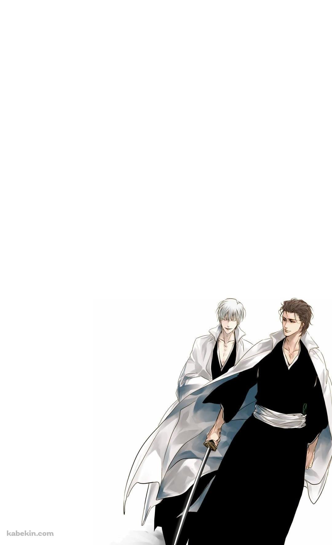 藍染惣右介と市丸ギン / BLEACHのAndroidの壁紙(1080px x 1776px) スマホ用