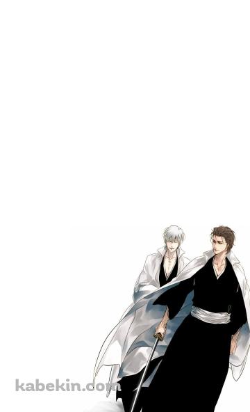 藍染惣右介と市丸ギン / BLEACHのAndroidの壁紙(360px x 592px) スマホ用