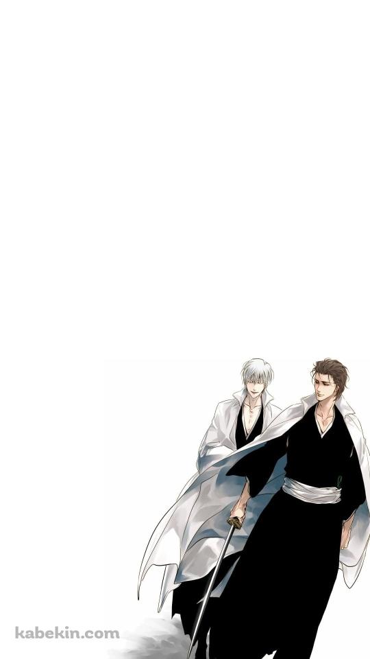 藍染惣右介と市丸ギン / BLEACHのAndroidの壁紙(540px x 960px) スマホ用