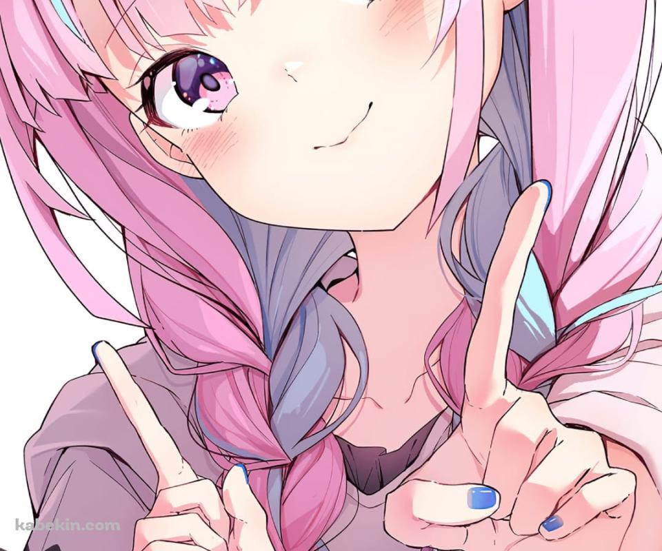 かわいい湊あくあ / ホロライブ / Vtuber / ファンアートのAndroidの壁紙(960px x 800px) スマホ用